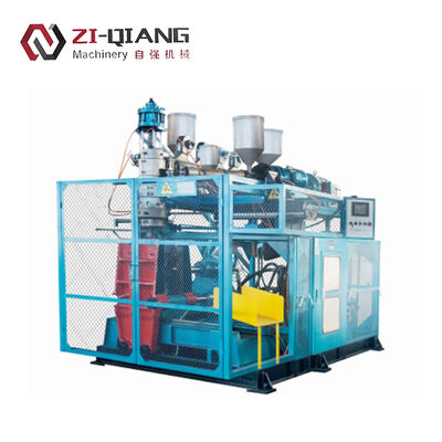HDPE Plastic Bottle Lubricant Detergent Bleaches Double Station Extrusion Blow Moulding Machine